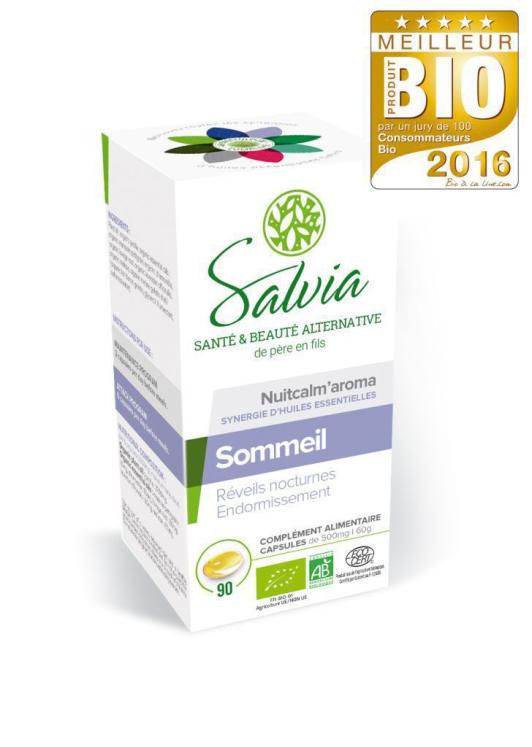 SOMMEIL Nuitcalm'aroma 40 capsules