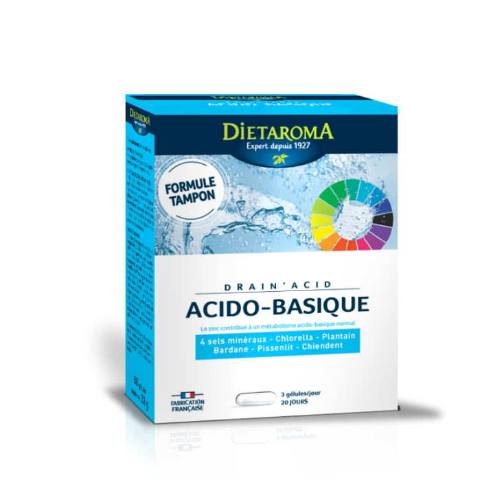 DRAIN ACID Acido-basique 60 gélules