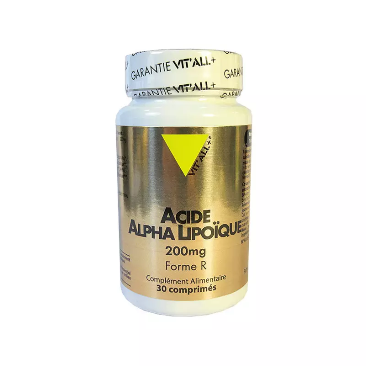 ACIDE ALPHA-LIPOIQUE 200mg 30 comprimés