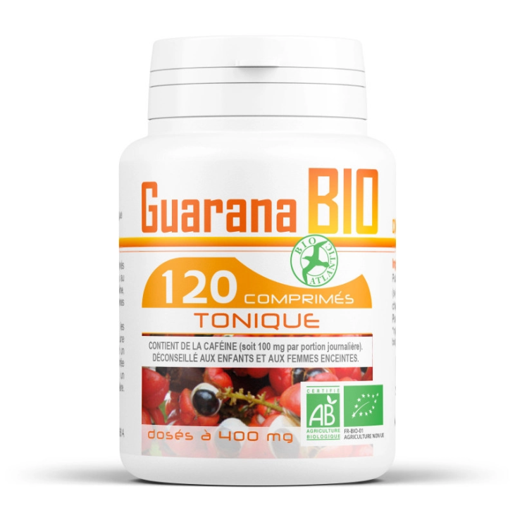 GUARANA Bio 120 comprimés